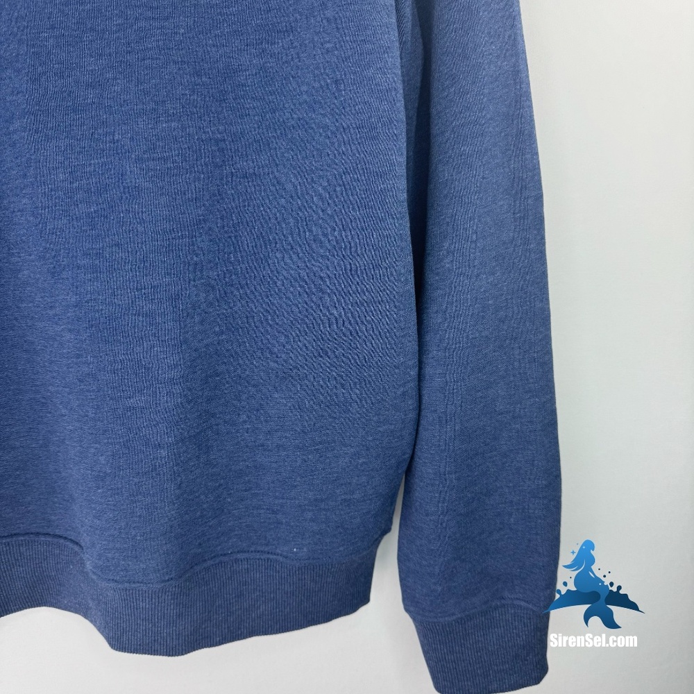 1236 U.S. Polo Assn. Full-Zip Hoodie – Size L – Heather Blue - Picture 12 of 15